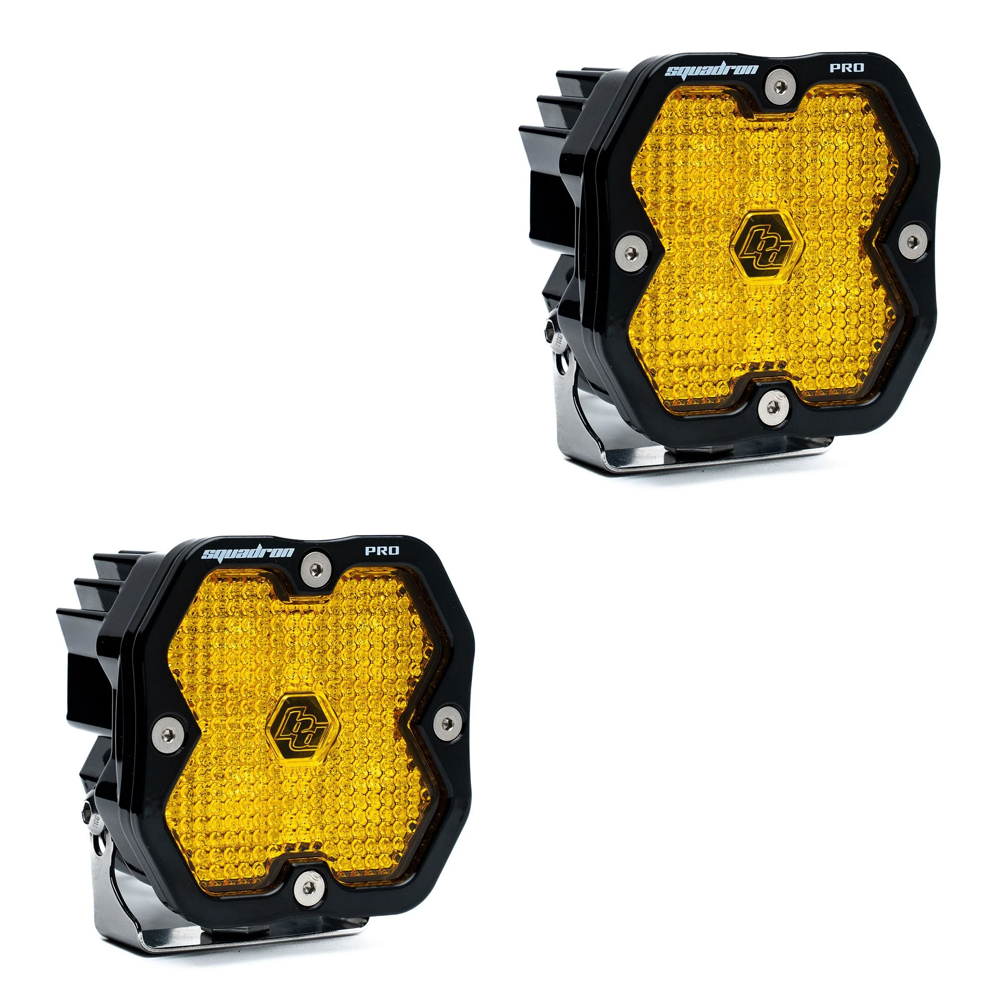 Baja Designs Squadron 2.0 Square LED Pods (Pair w/ Harness) - Image 10