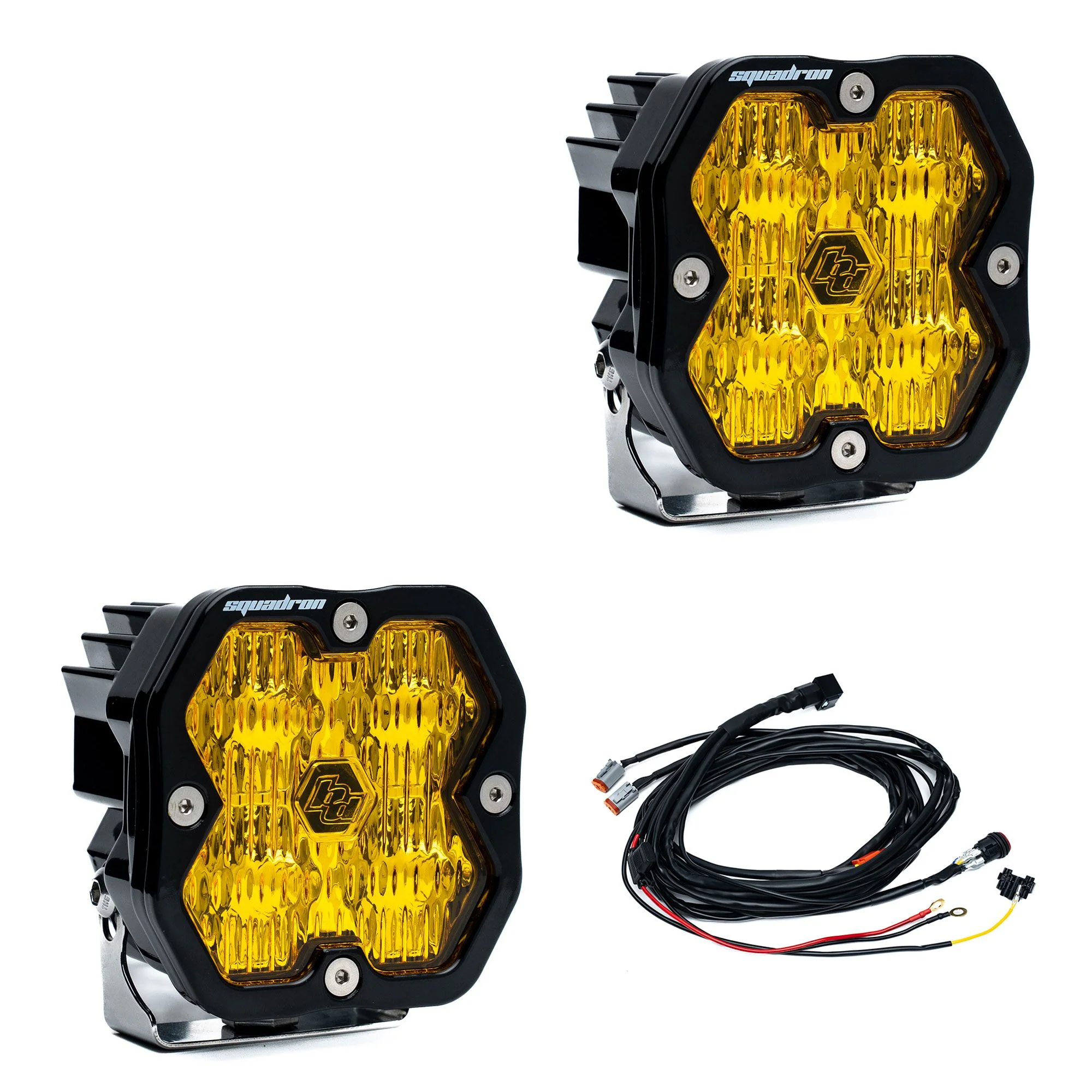 Baja Designs Squadron 2.0 Square LED Pods (Pair w/ Harness) - Image 15