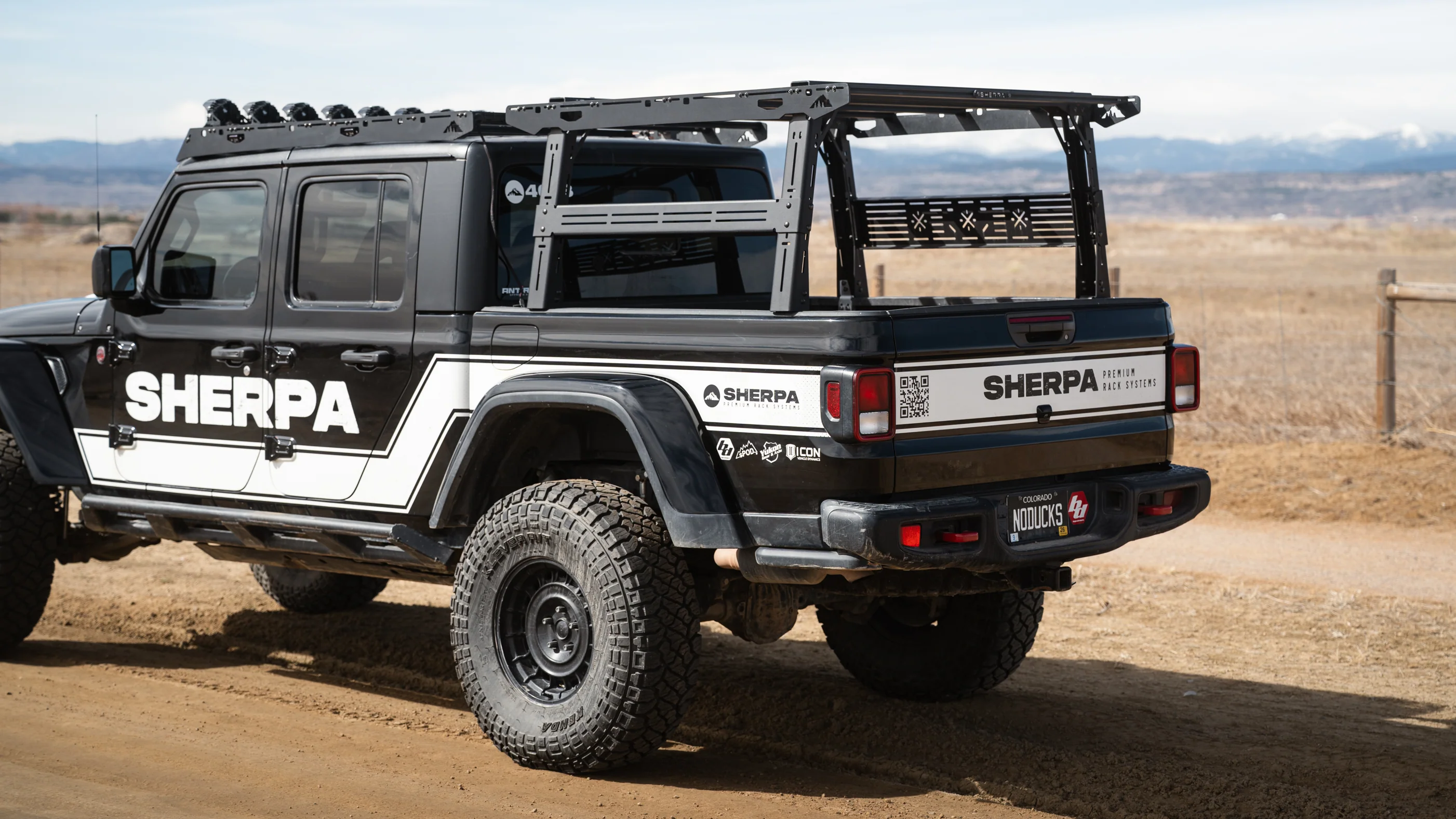 Jeep Gladiator Rack Height PAK System Bed Rack - Image 3