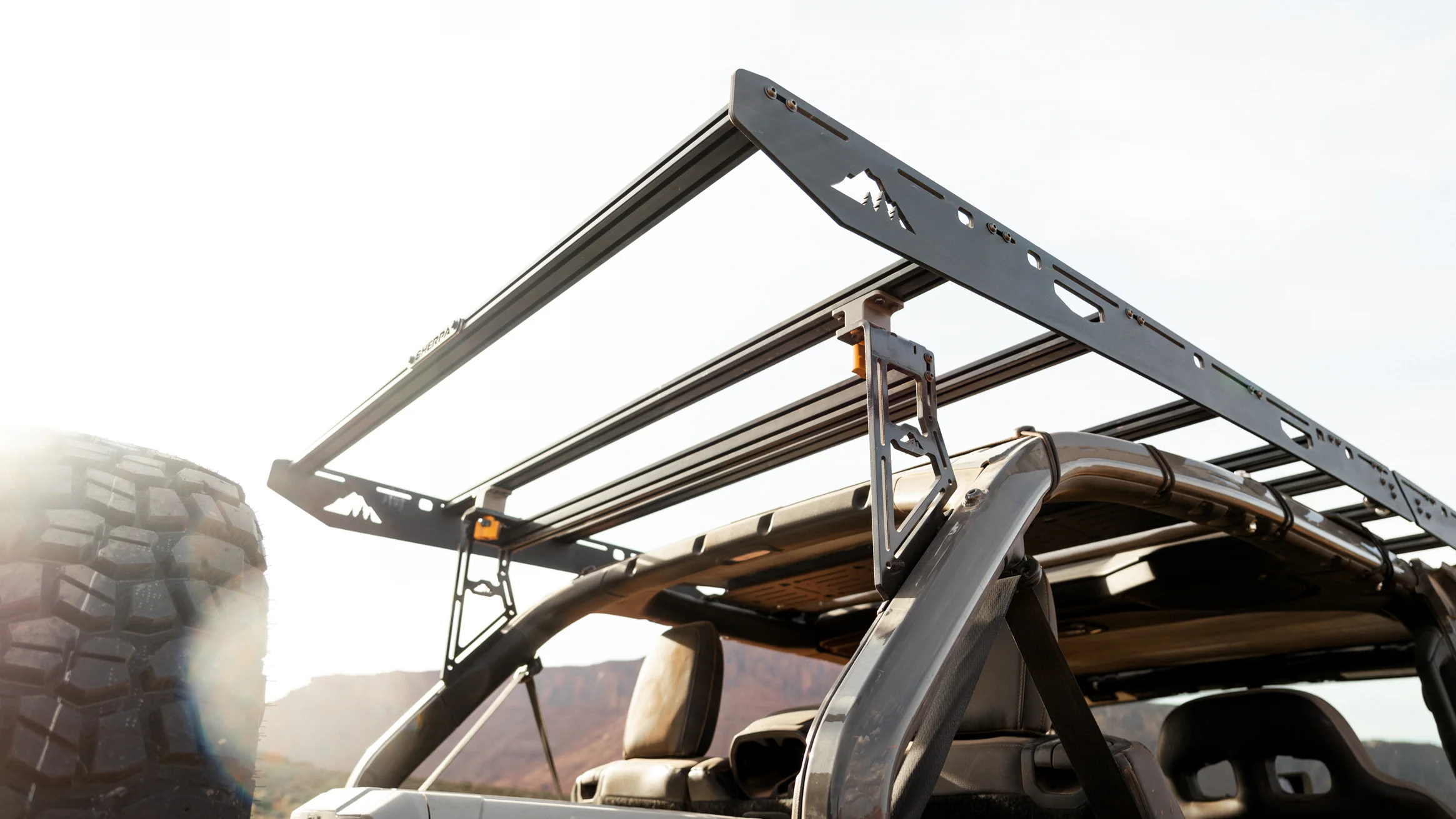 The Jeep Wrangler JLU QDHD Roof Rack - Image 10