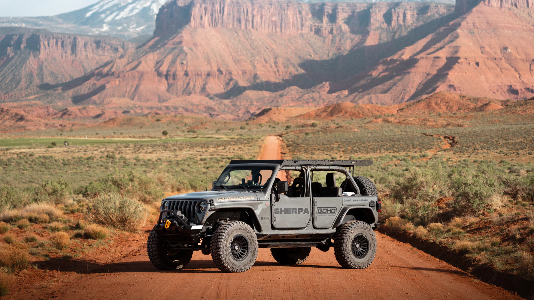 The Jeep Wrangler JLU QDHD Roof Rack - Image 5