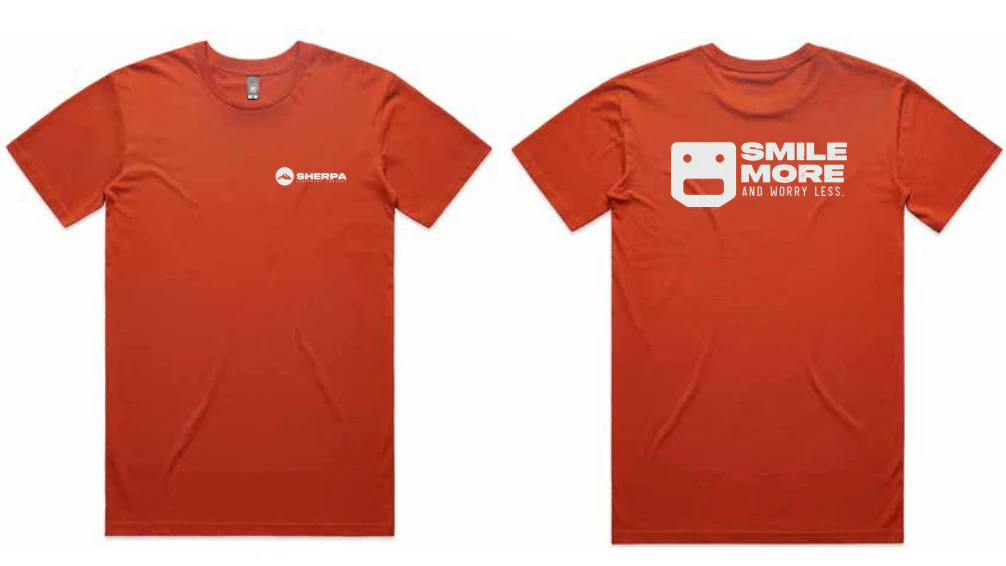 Sherpa Smile More T-Shirt