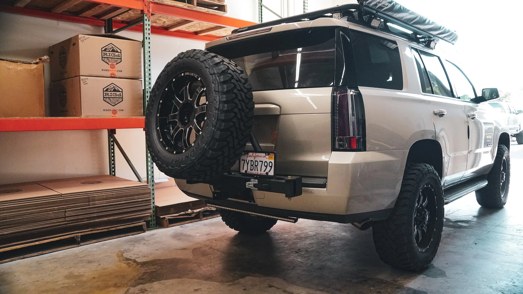 UltraSwing™ Multi-Fit Spare Tire Hitch Mount | RiGd Supply - Image 33